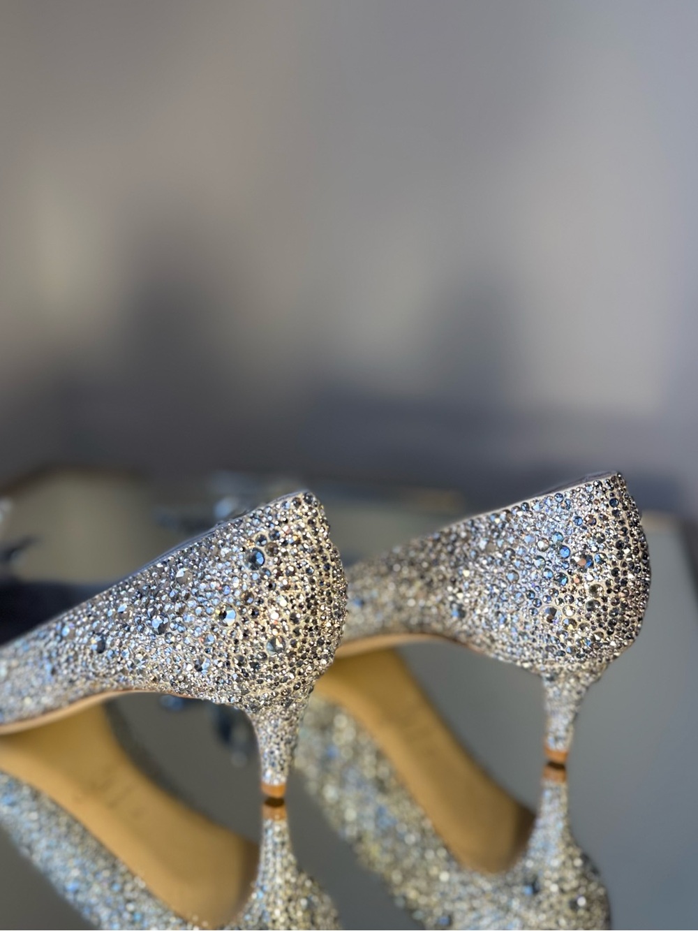 New Jimmy Choo Allure Crystal Covered Pointy Toe Pumps $4,900 38 - Picture 9 of 15